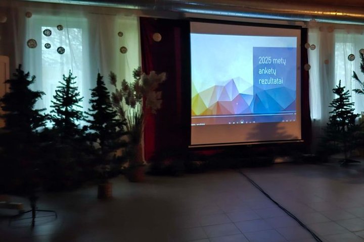 ATASKAITINIS GYVENTOJŲ TARYBOS NARIŲ SUSIRINKIMAS