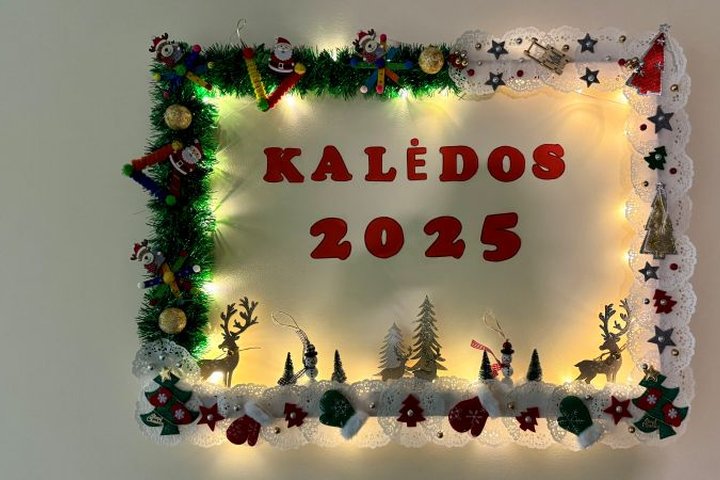KALĖDINIAI PAPUOŠIMAI MŪSŲ NAMUOSE