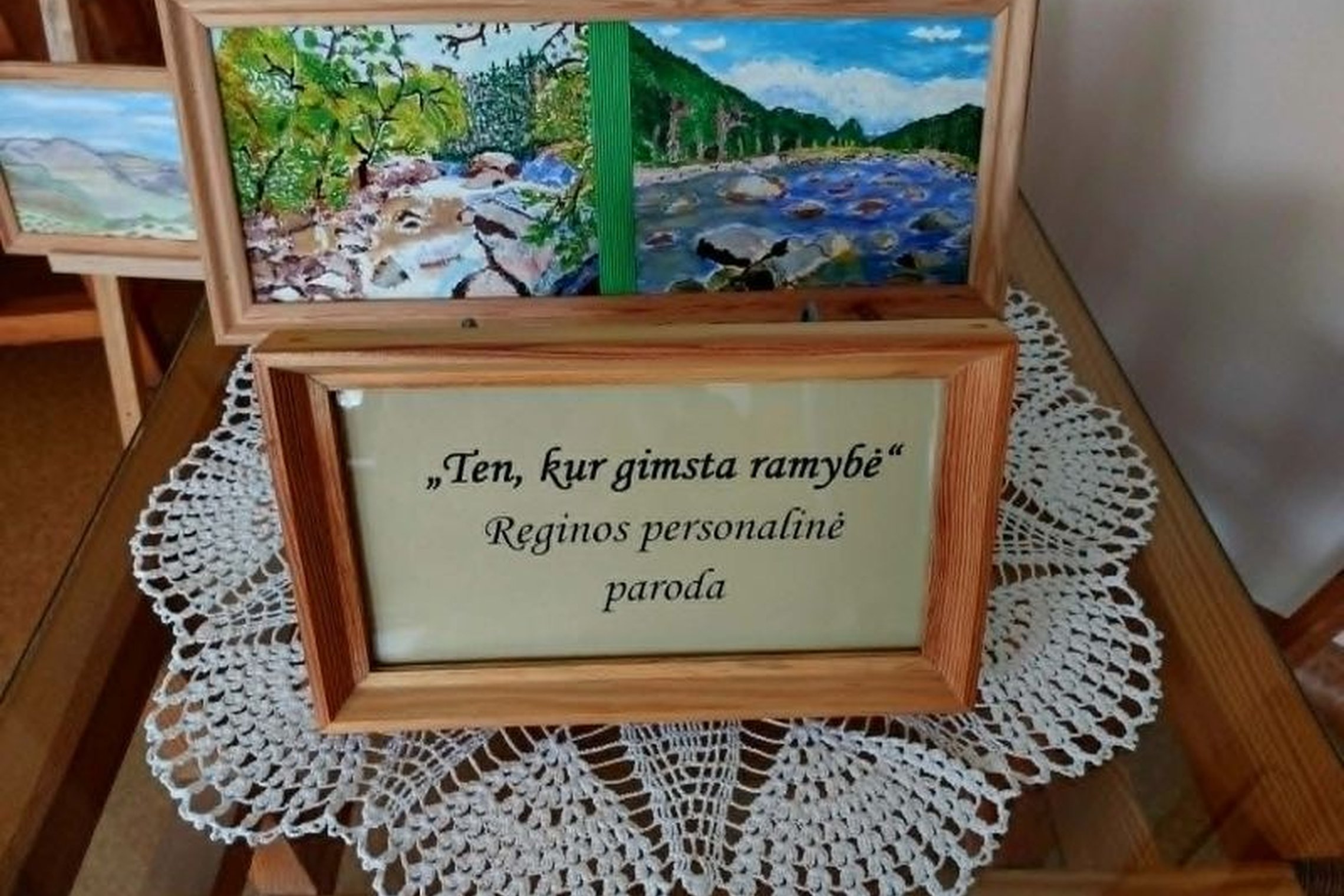 „TEN, KUR GIMSTA RAMYBĖ“